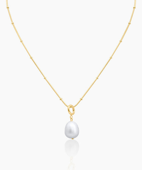 Majestic Pearl Pendant Necklace